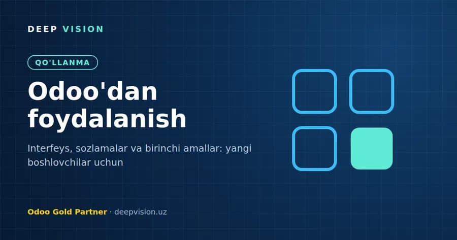 odoo dan qanday foydalanish