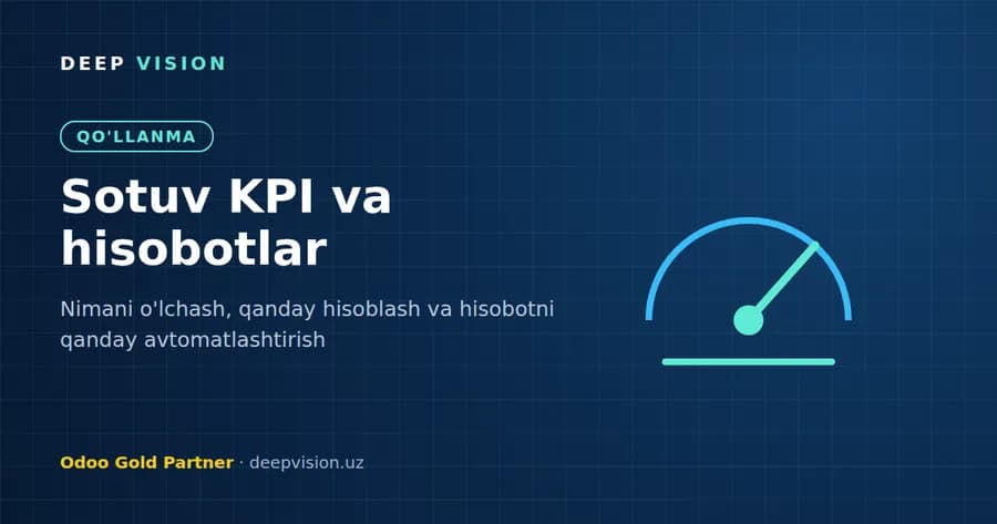 sotuv bo'limi KPI