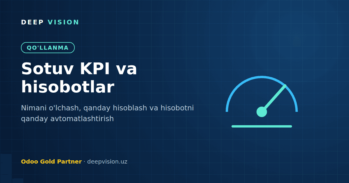 sotuv bo'limi KPI